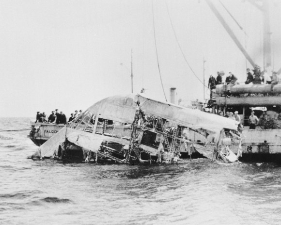 airship wreckage